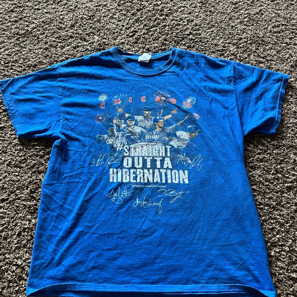 Gildan Ultra Cotton Blue T-Shirt